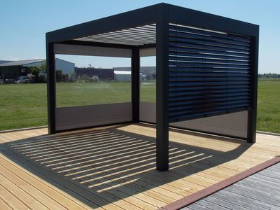 Pergolas bche cristal 