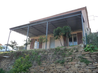 Avance de terrasse en acier